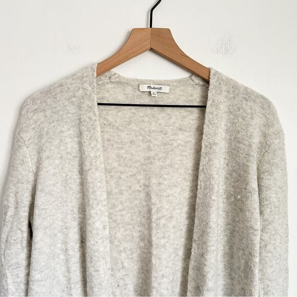 Madewell Open Long Sleeve Cardigan Gray Size XS - Picture 2 of 10